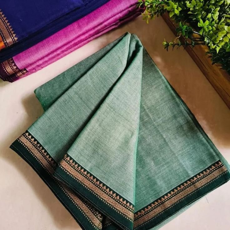 PURE NARAYANPET COTTON SAREES Texture Soft…